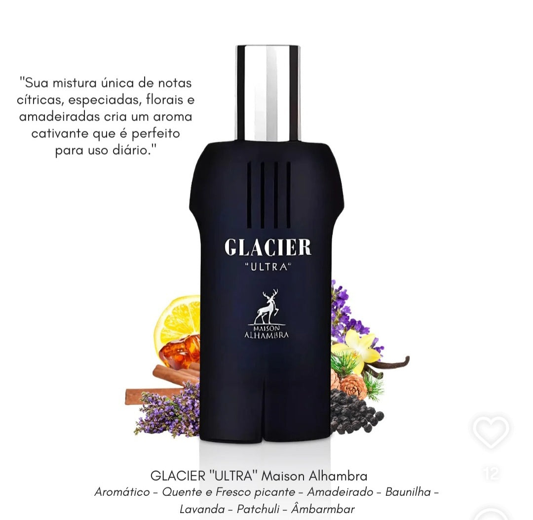 GLACIER ULTRA BY MAISON ALHAMBRA  100ML  3.4FL.OZ