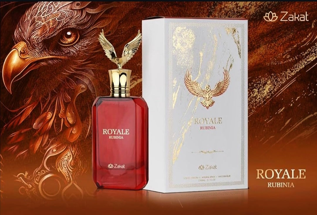 ROYALE RUBINIA EAU DE PARFUM 3.04OZ BY zakat