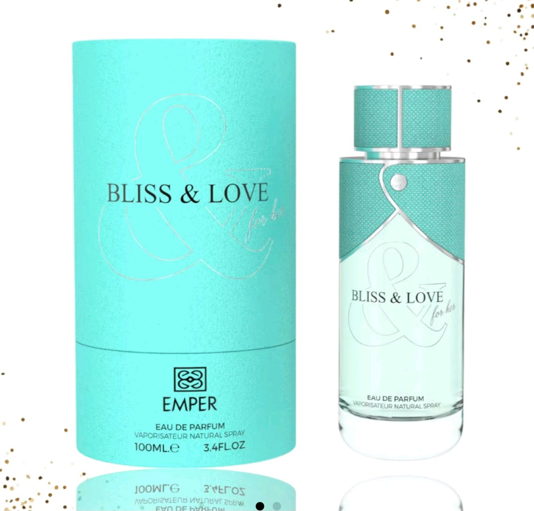 BLISS & LOVE FOR HER BY EMPER  3.4OZ EAU DE PARFUM