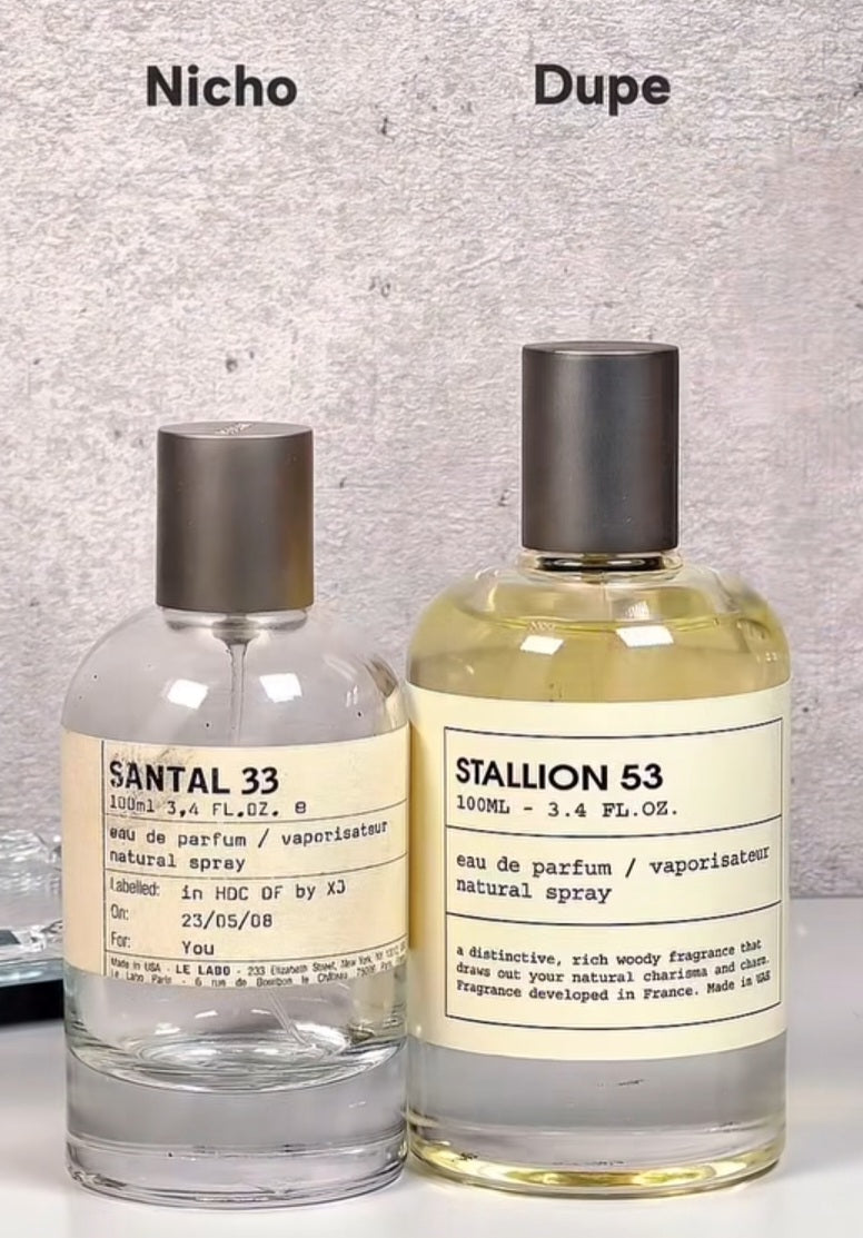 EMPER Stallion 53 3.4 oz EDP for unisex (Ins: Le Labo Santal 33)