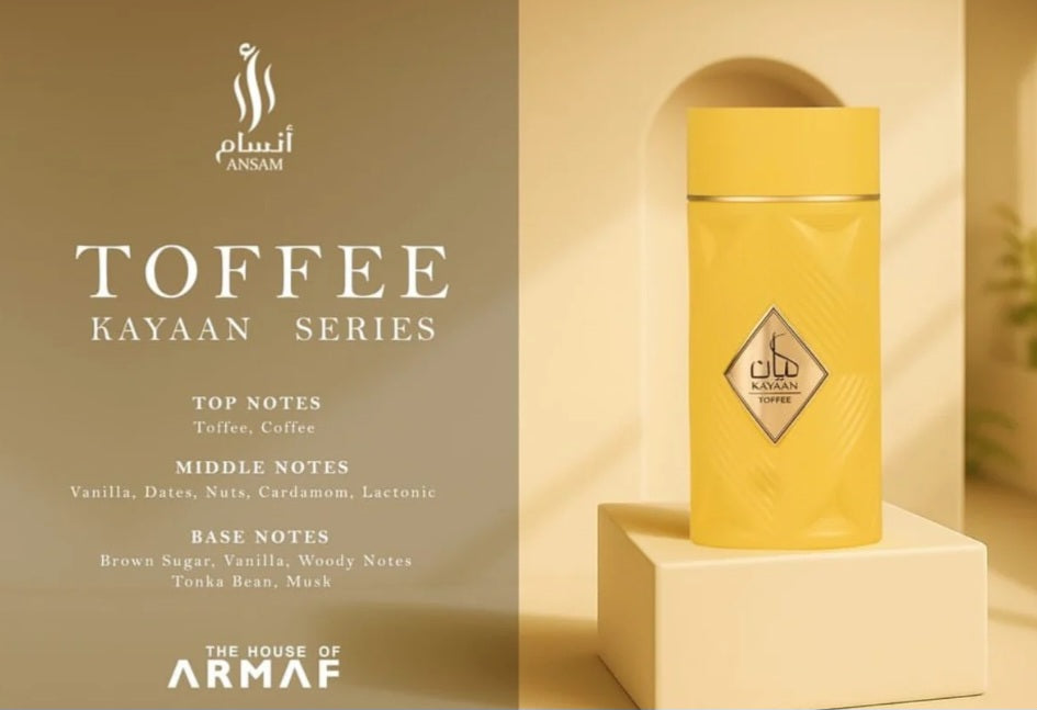 KAYAAN TOFFEE EAU DE PARFUM 3.04OZ