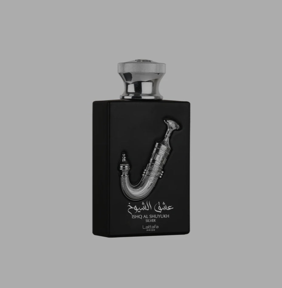 ISHQ AL SHUYUKH SILVER EAU DE PARFUM 3.04OZ BY LATTAFA