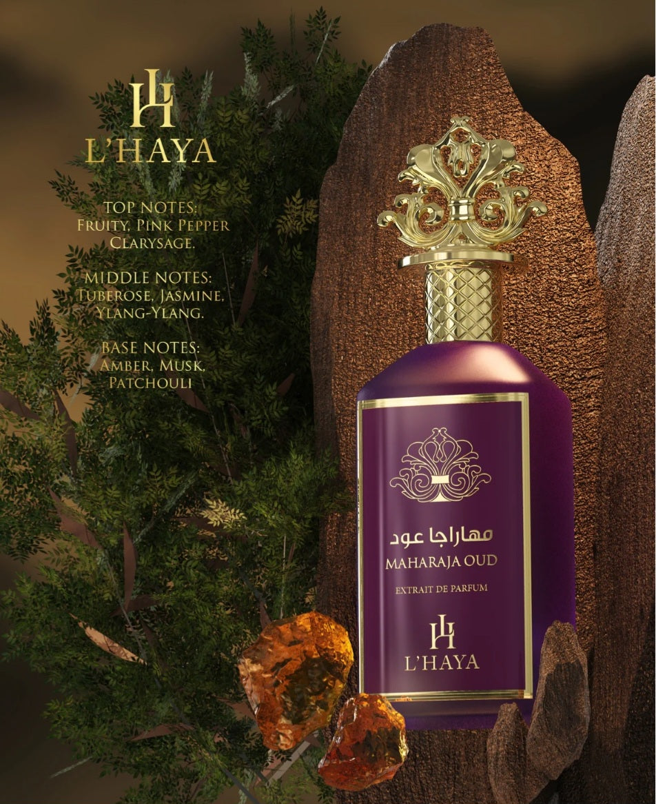 L'HAYA MAHARAJA OUD EXTRAIT DE PARFUM 3.04OZ