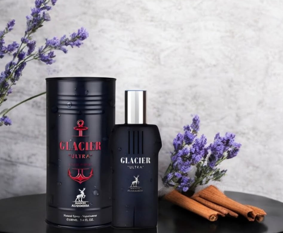 GLACIER ULTRA BY MAISON ALHAMBRA  100ML  3.4FL.OZ