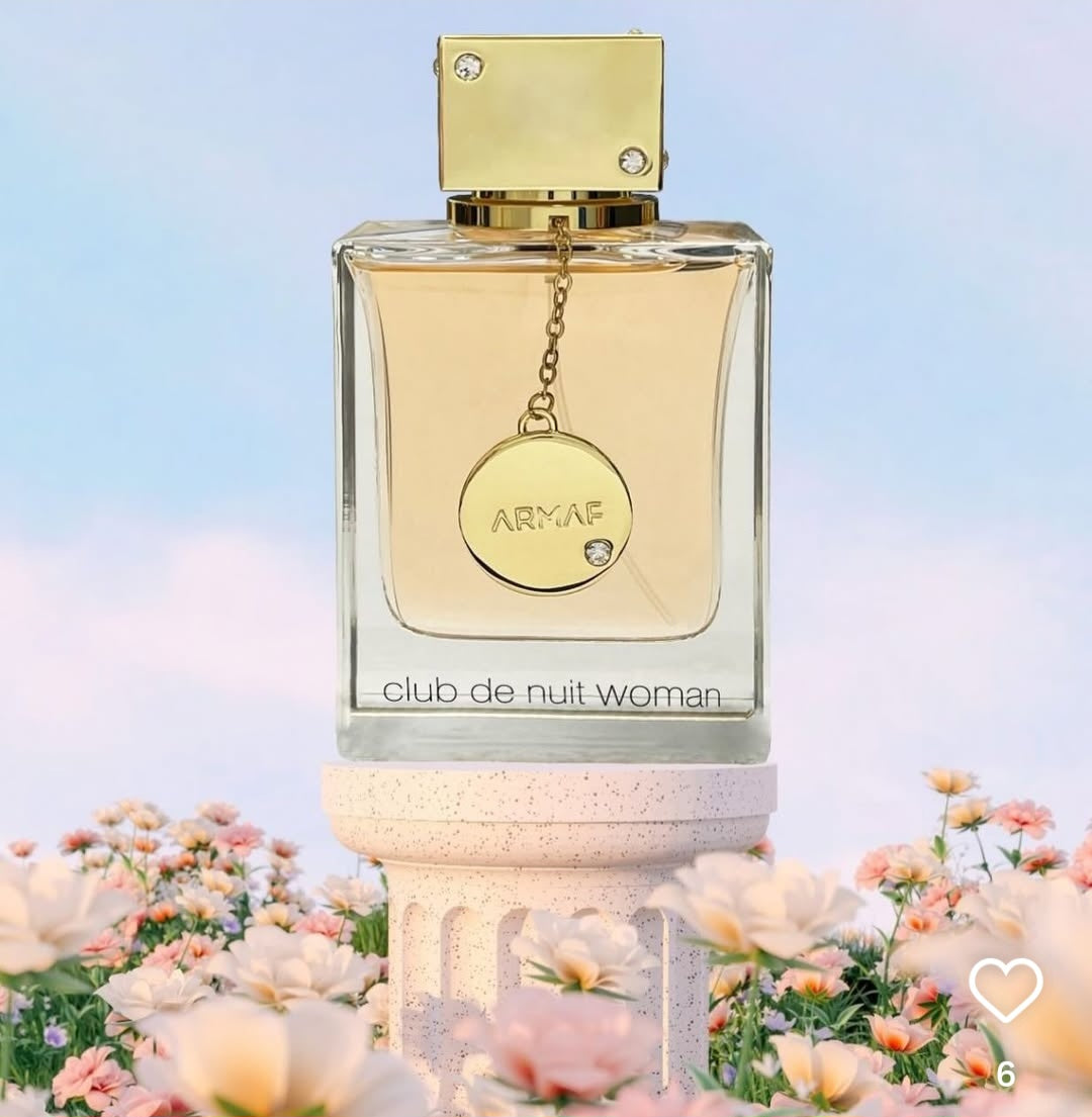 Armaf Club De Nuit EDP for Women 105ML - Captivating, Sensuous, and Stylish Fragrance (Ins: Chanel COCO Mademoiselle)