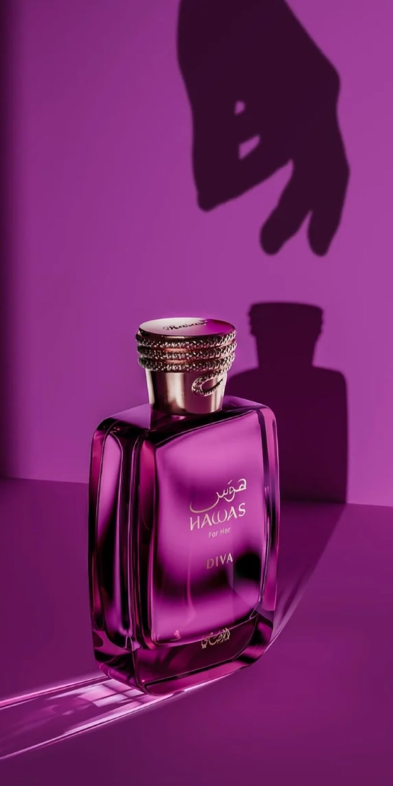 HAWAS DIVA EAU DE PARFUM 3.04OZ