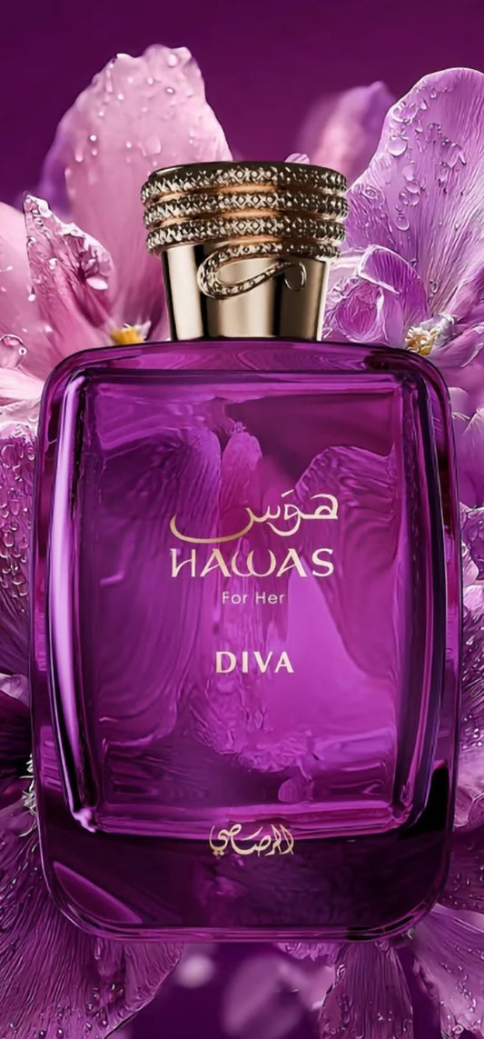 HAWAS DIVA EAU DE PARFUM 3.04OZ