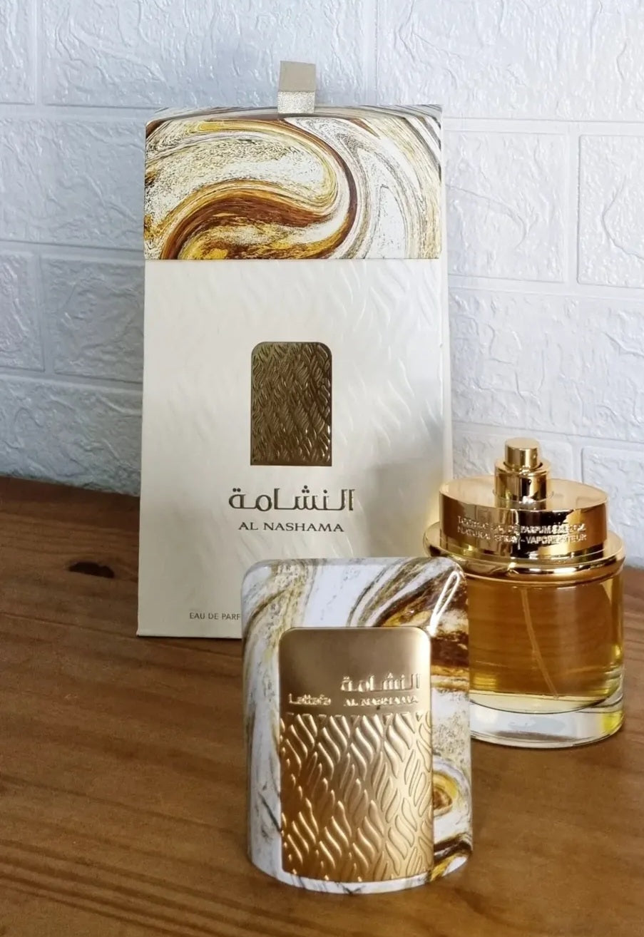 AL NASHAMA UNISEX EDP 100ML ( 3.4 OZ) BY LATTAFA