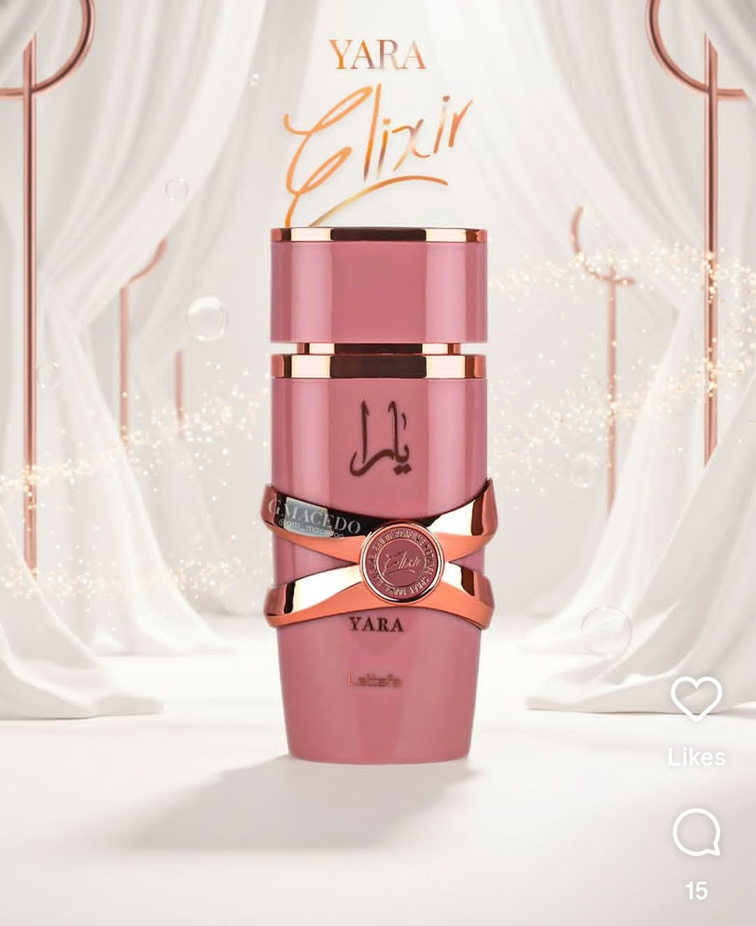 YARA ELIXIR  BY LATTAFA 3.4OZ EAU DE PARFUM
