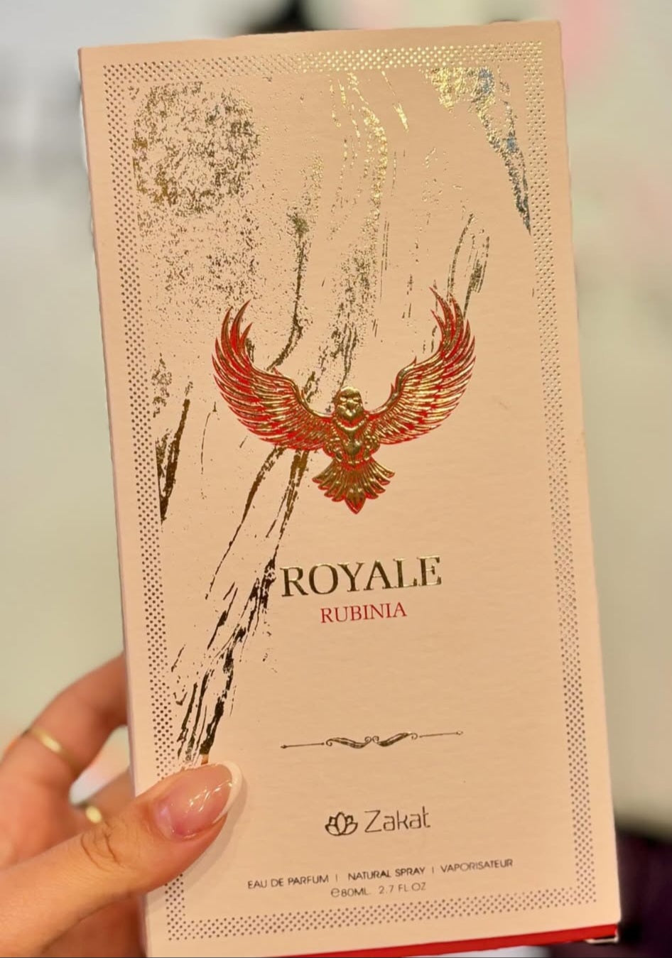 ROYALE RUBINIA EAU DE PARFUM 3.04OZ BY zakat