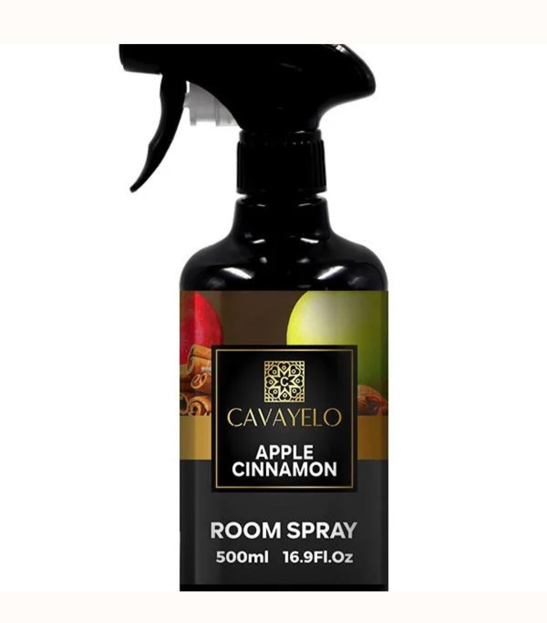 CAVAYELO APPLE CINNAMON ROOM SPRAY 500ML 16.9FL.OZ