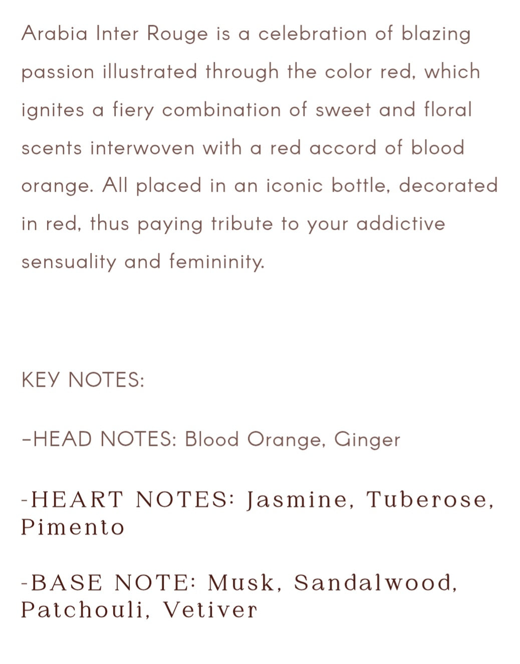 LE CHAMEAU ARABIA INTER ROUGE EAU DE PARFUM