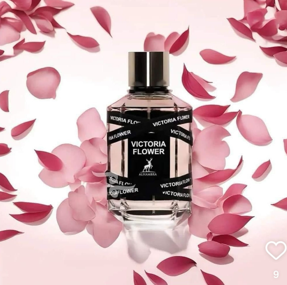 VICTORIA FLOWER EAU DE PARFUM 3.04OZ  BY MAISON ALHAMBRA