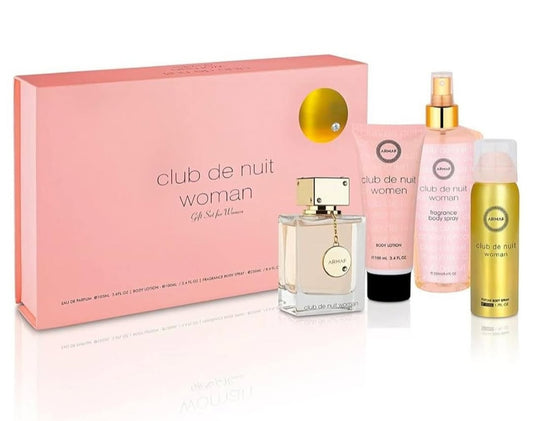 ARMAF CLUB DE NUIT WOMAN 4 PIECE SET