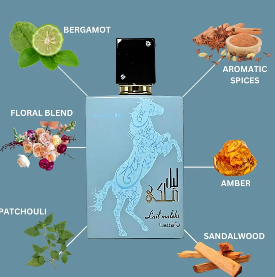 LAIL MALEHI BY LATTAFA 3.4OZ EAU DE PARFUM