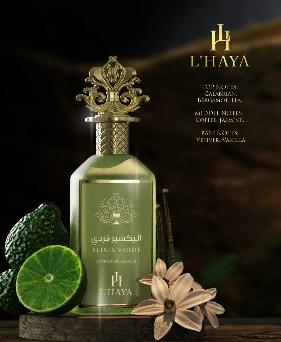 L'HAYA ELIXIR VERDE EXTRAIT DE PARFUM 3.04OZ