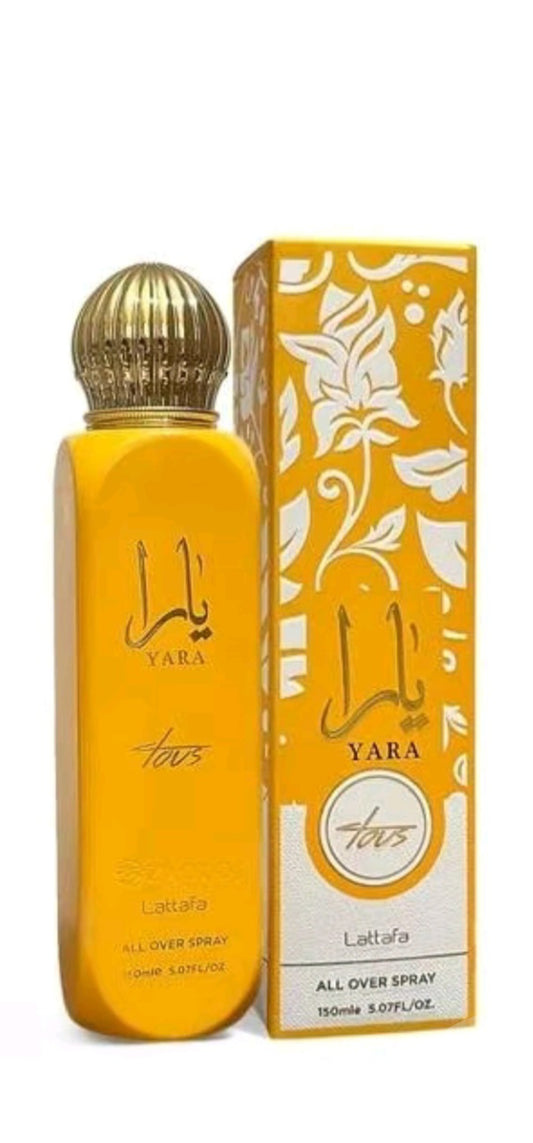 YARA TOUS ALL OVER SPRAY 3.04OZ BY LATTAFA