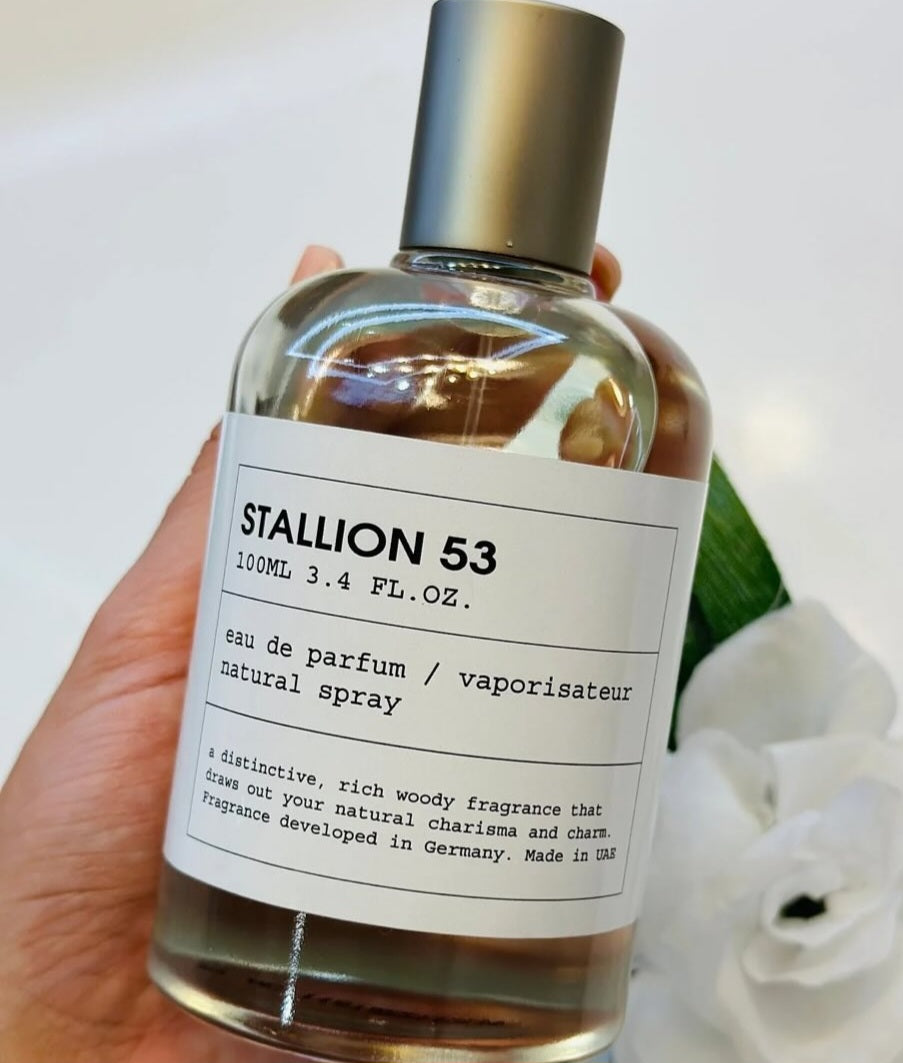 EMPER Stallion 53 3.4 oz EDP for unisex (Ins: Le Labo Santal 33)