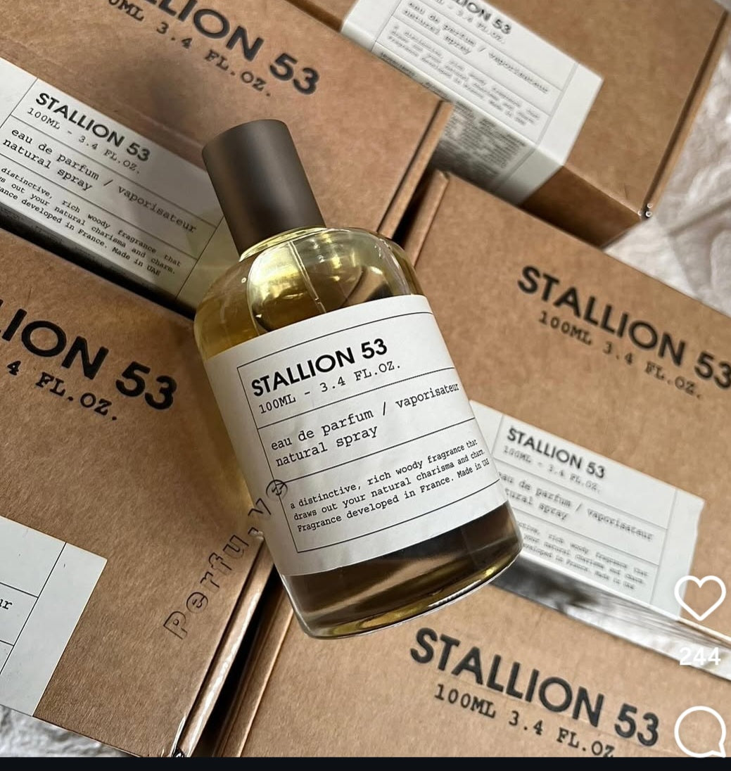 EMPER Stallion 53 3.4 oz EDP for unisex (Ins: Le Labo Santal 33)