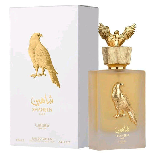 SHAHEEN GOLD BY LATTAFA EAU DE PARFUM 3.04OZ