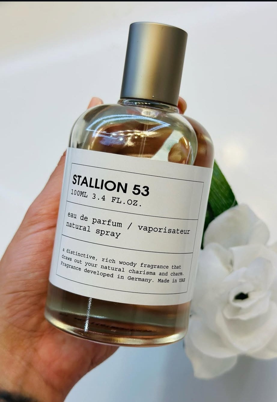 EMPER Stallion 53 3.4 oz EDP for unisex (Ins: Le Labo Santal 33)