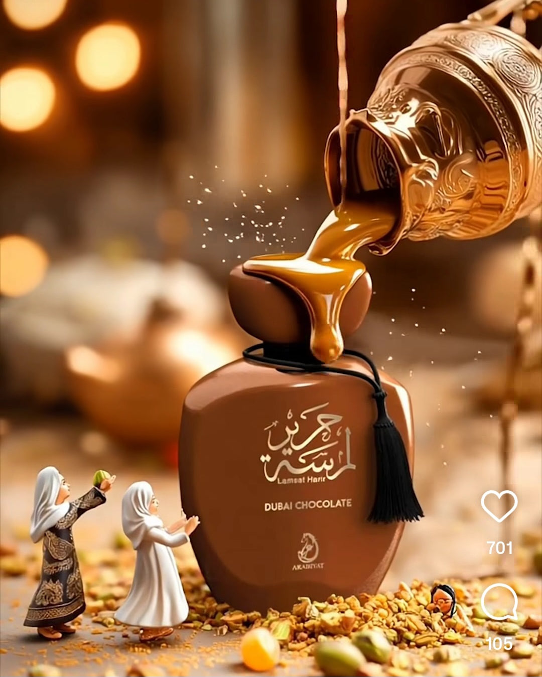 Dubai chocolate by lamsat Larir