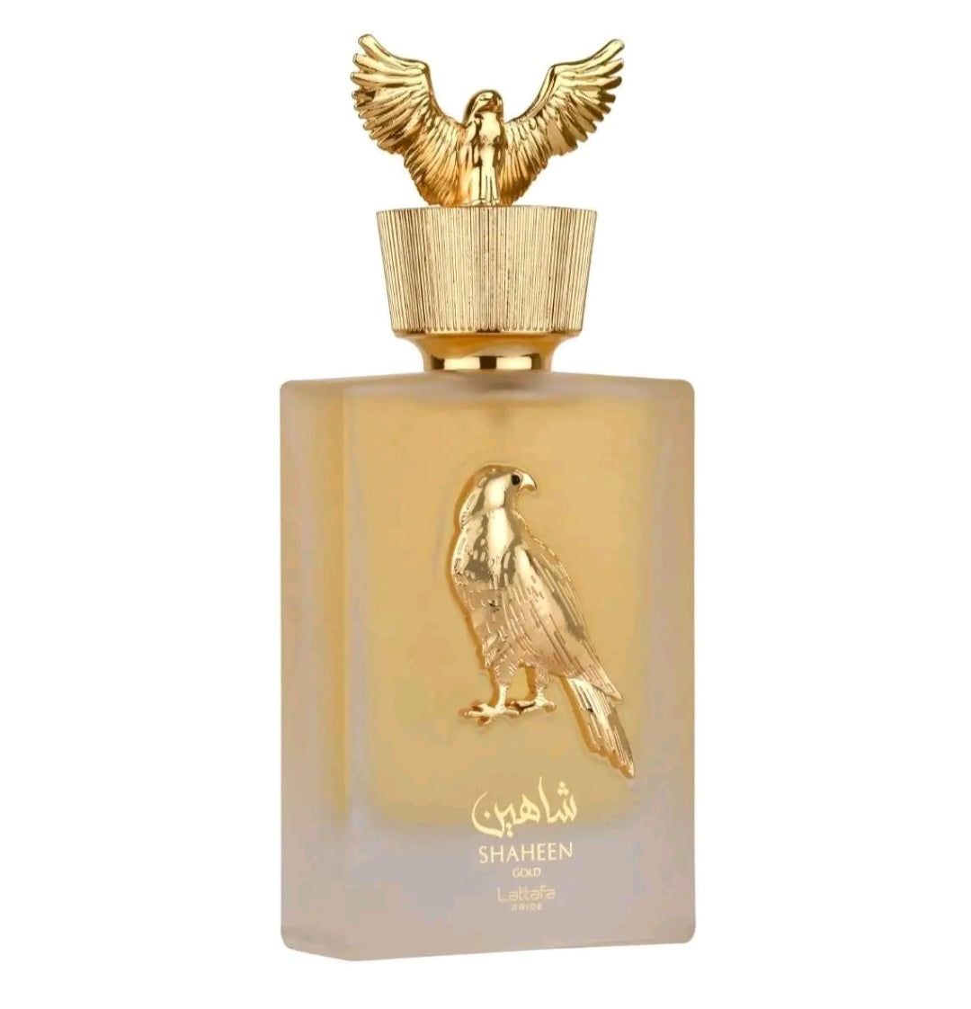 SHAHEEN GOLD BY LATTAFA EAU DE PARFUM 3.04OZ