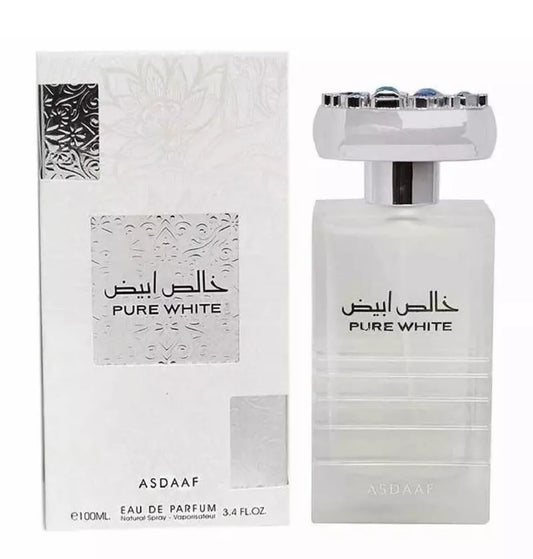 Pure White Perfume EDP - 100ML (3.4oz) By Asdaaf